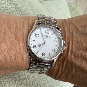 Coach 14501834 Sydney White Dial Stainless Steel Women's Watch